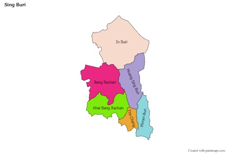 Sample Maps for Sing Buri (colored)