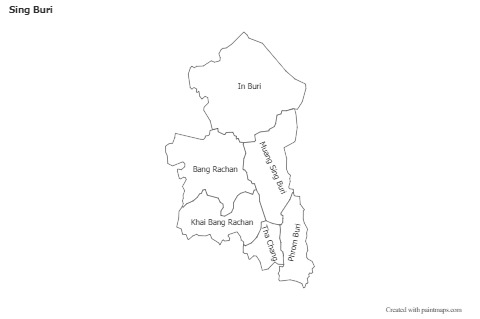 Sample Maps for Sing Buri (black-white)