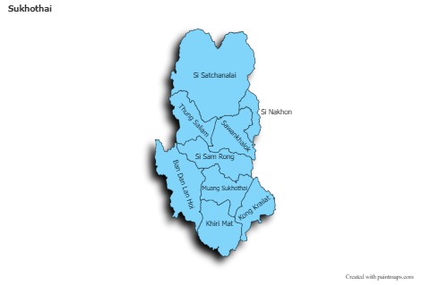 Sample Maps for Sukhothai (blue,shadowy)