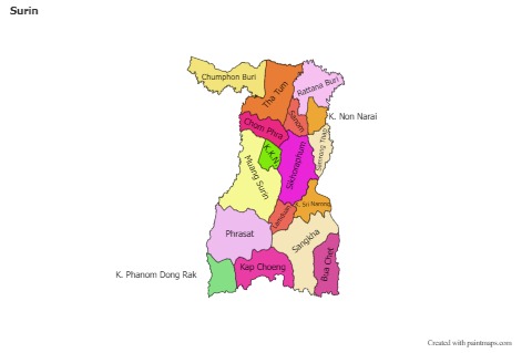 Sample Maps for Surin (colored)