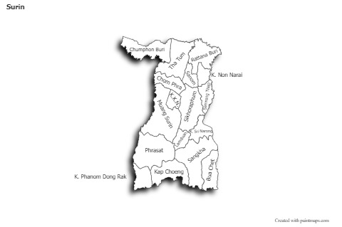 Sample Maps for Surin (black-white,shadowy)