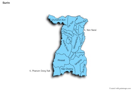Sample Maps for Surin (blue,shadowy)