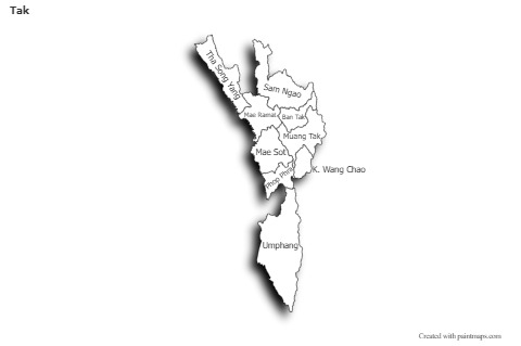 Sample Maps for Tak (black-white,shadowy)