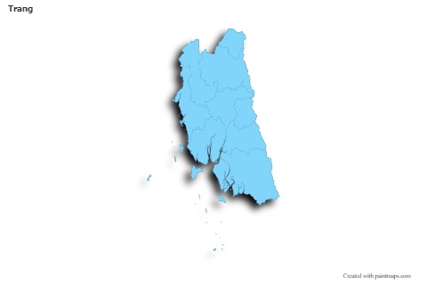 Mapas de muestra para Trang (azul,contorno,sombrío)