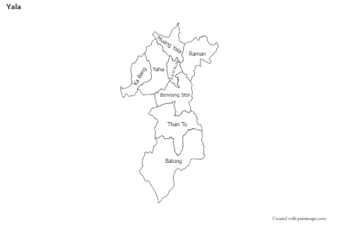 Sample Maps for Yala (black-white)