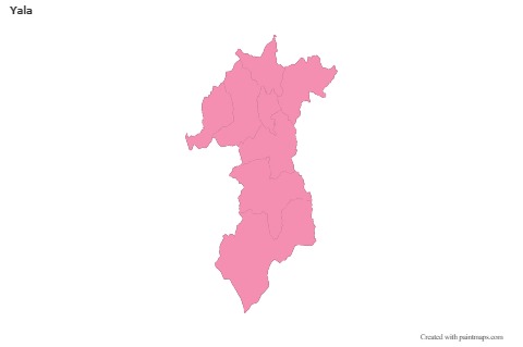 Sample Maps for Yala (pink,outline)