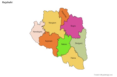Sample Maps for Rajshahi (colored)