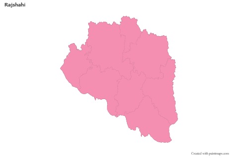 Sample Maps for Rajshahi (pink,outline)