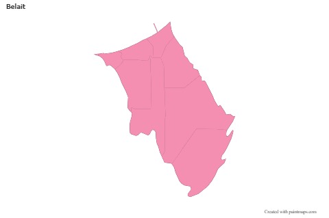 Sample Maps for Belait (pink,outline)