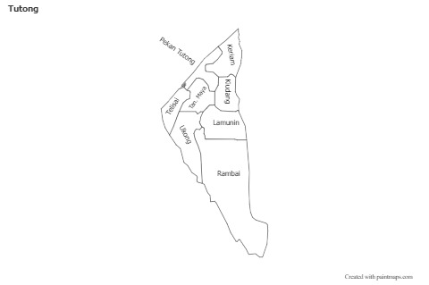 Sample Maps for Tutong (black-white)