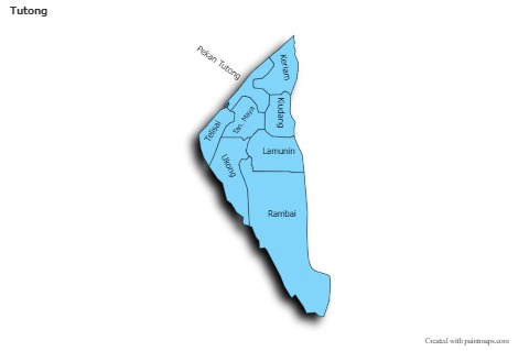 Sample Maps for Tutong (blue,shadowy)