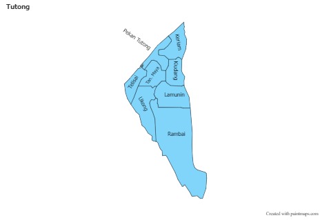 Sample Maps for Tutong (blue)