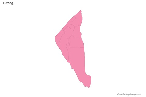 Sample Maps for Tutong (pink,outline)