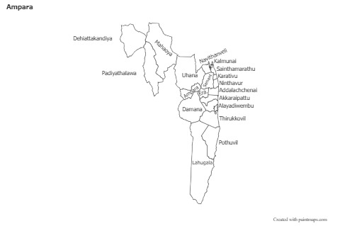 Sample Maps for Ampara (black-white)