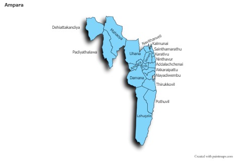 Sample Maps for Ampara (blue,shadowy)