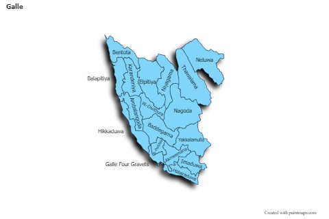 Contoh Peta untuk Galle (biru,bayangan)