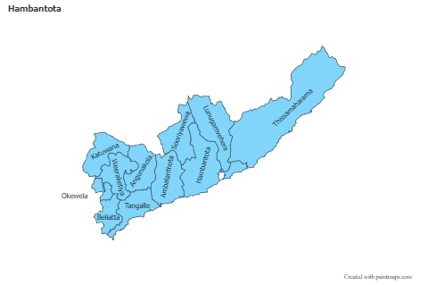 Sample Maps for Hambantota (blue)