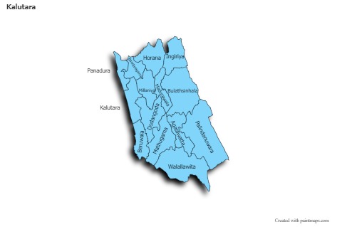 Sample Maps for Kalutara (blue,shadowy)