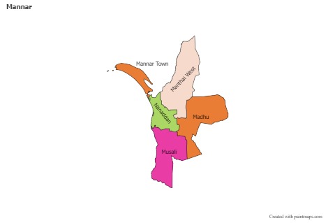 Sample Maps for Mannar (colored)