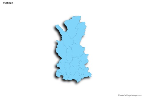 Sample Maps for Matara (blue,outline,shadowy)
