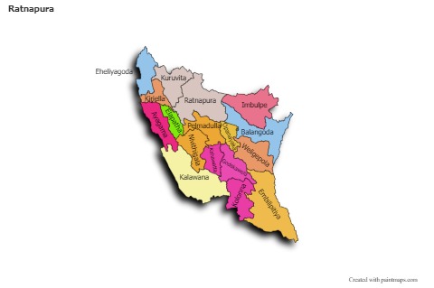 Sample Maps for Ratnapura (colored,shadowy)