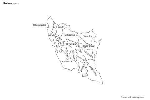 Sample Maps for Ratnapura (black-white)