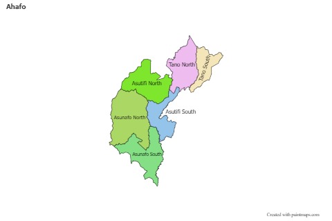 Sample Maps for Ahafo (colored)