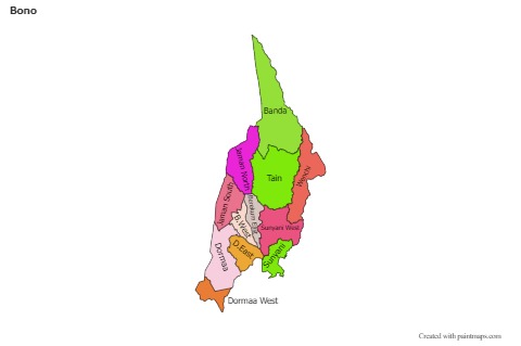 Sample Maps for Bono (colored)