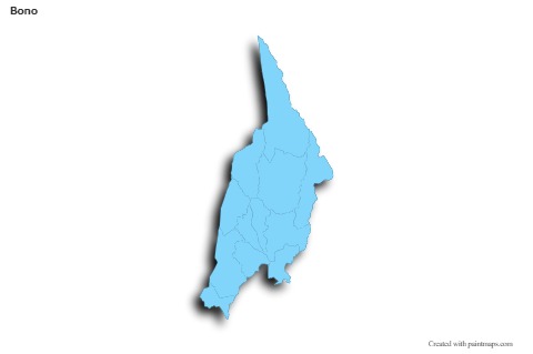 Sample Maps for Bono (blue,outline,shadowy)