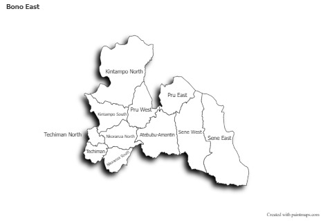 Contoh Peta untuk Bono East (hitam-putih,bayangan)