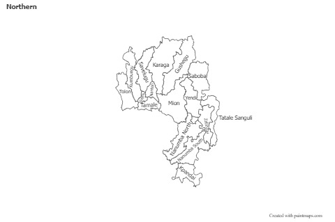 Sample Maps for Northern (black-white)