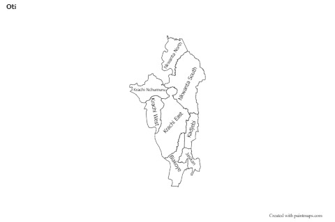 Sample Maps for Oti (black-white)