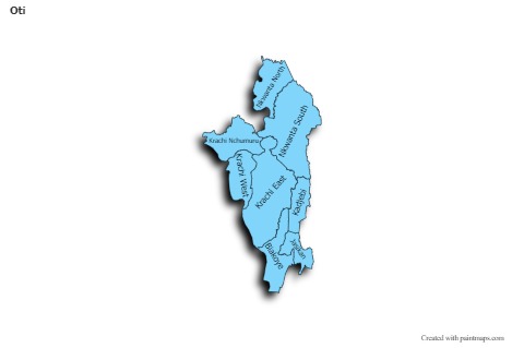 Sample Maps for Oti (blue,shadowy)