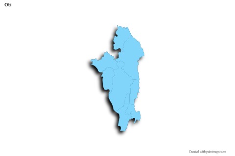 Sample Maps for Oti (blue,outline,shadowy)