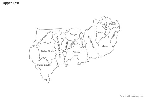 Sample Maps for Upper East (black-white)