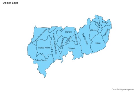 Sample Maps for Upper East (blue)