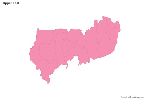 Sample Maps for Upper East (pink,outline)