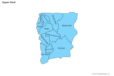 Sample Maps for Upper West (blue)