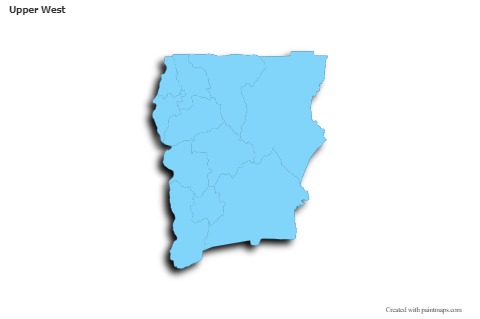 Sample Maps for Upper West (blue,outline,shadowy)
