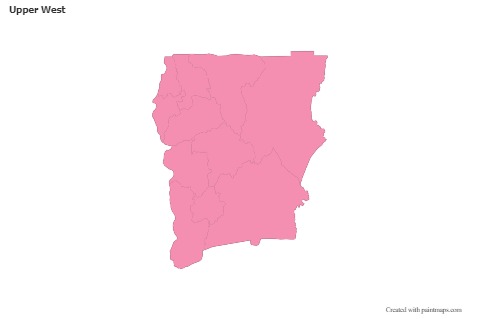 Sample Maps for Upper West (pink,outline)
