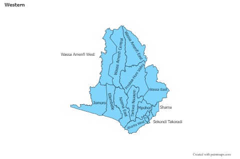Contoh Peta untuk Western (biru)