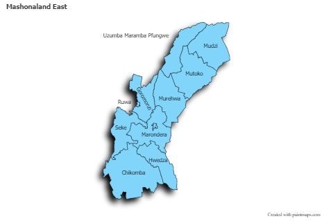 Sample Maps for Mashonaland East (blue,shadowy)