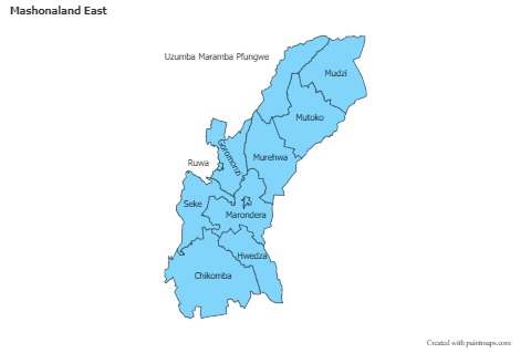 Sample Maps for Mashonaland East (blue)