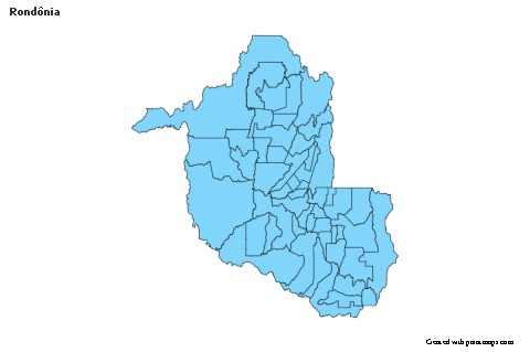 Sample Maps for Rondônia (blue)