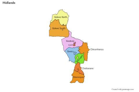 Sample Maps for Midlands (colored)