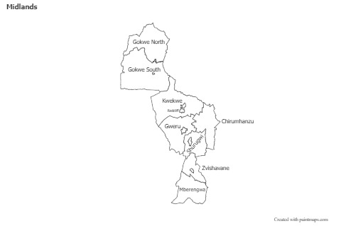 Sample Maps for Midlands (black-white)