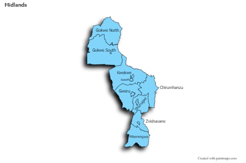 Sample Maps for Midlands (blue,shadowy)
