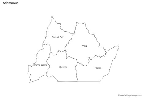 Sample Maps for Adamaoua (black-white)