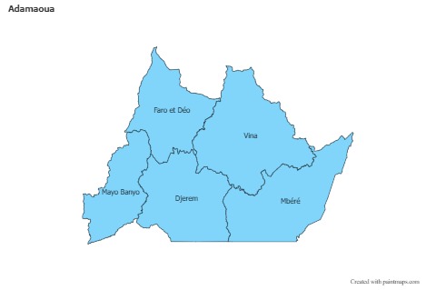 Sample Maps for Adamaoua (blue)