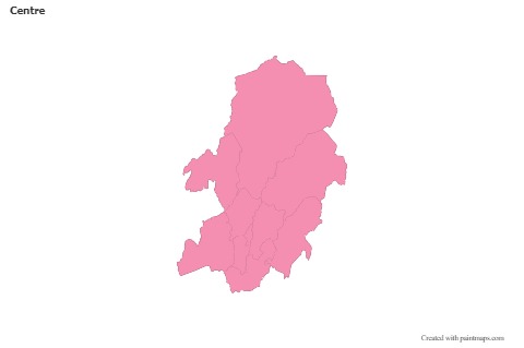 Contoh Peta untuk Centre (merah jambu,garis besar)